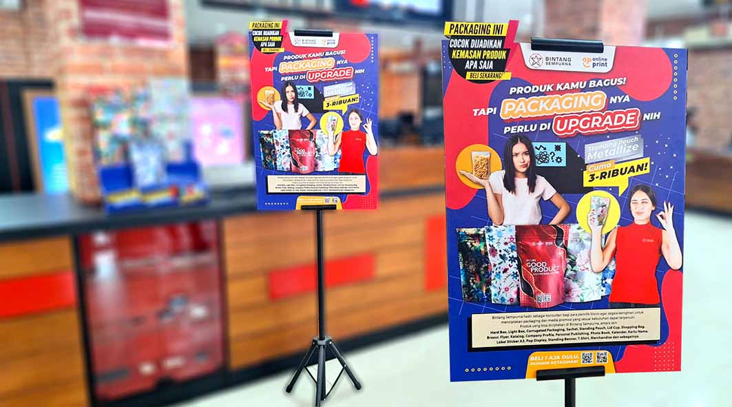 Cetak Banner Menarik untuk Peluncuran Produk Baru